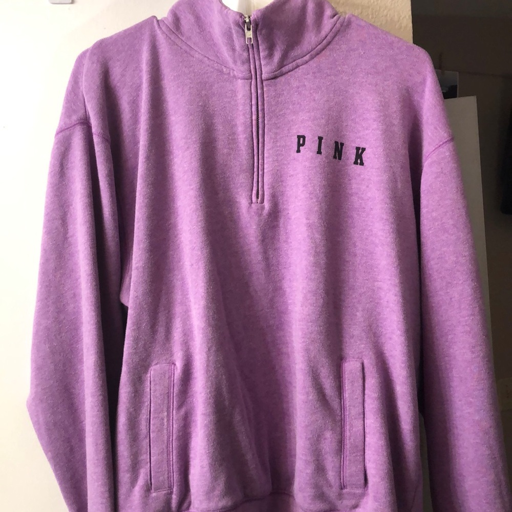 PINK 3/4 zip